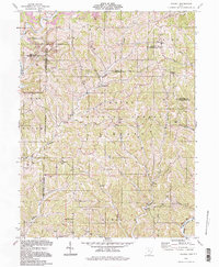 Dalzell 1994 topographic map thumbnail