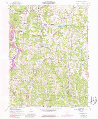 Deavertown 1961 topographic map thumbnail