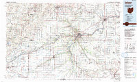 Defiance topographic map thumbnail