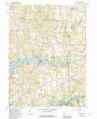 Dellroy 1959 topographic map thumbnail
