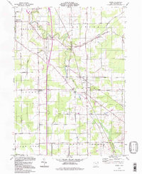 Dorset 1994 topographic map thumbnail