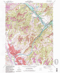 Dover 1994 topographic map thumbnail