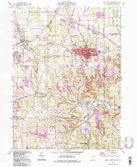 East Palestine 1994 topographic map thumbnail