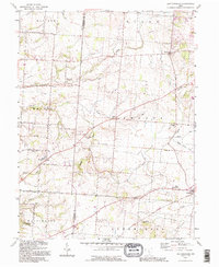 East Ringgold 1992 topographic map thumbnail
