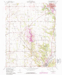 Eaton South 1960 topographic map thumbnail