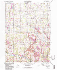 Elkton 1994 topographic map thumbnail