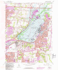 Fairborn 1965 topographic map preview