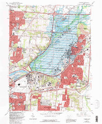 Fairborn 1965 topographic map preview