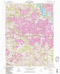 Fairview 1994 topographic map thumbnail