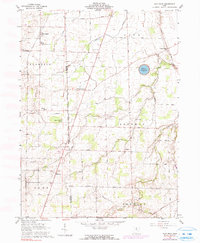 Flat Rock 1960 topographic map preview