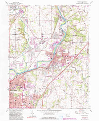 Franklin 1965 topographic map thumbnail