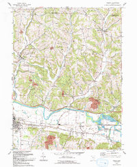 Fresno 1993 topographic map thumbnail