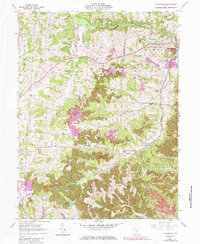 Fultonham 1961 topographic map thumbnail