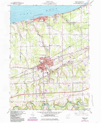 Geneva 1960 topographic map thumbnail