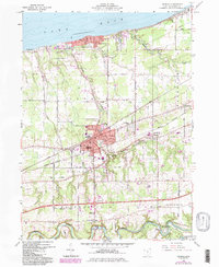 Geneva 1960 topographic map thumbnail