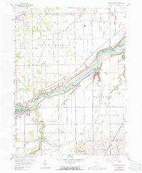Grand Rapids 1958 topographic map thumbnail
