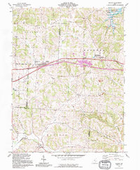 Gratiot 1992 topographic map thumbnail