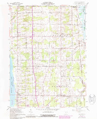 Gustavus 1961 topographic map thumbnail