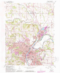 Hamilton 1965 topographic map thumbnail