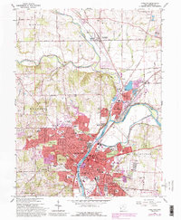 Hamilton 1965 topographic map thumbnail