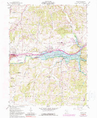 Hanover 1961 topographic map preview