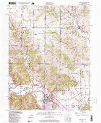 Harrison 1996 topographic map thumbnail