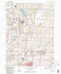 Hartville 1994 topographic map thumbnail