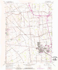 Hilliard 1966 topographic map thumbnail