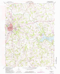 Hillsboro 1961 topographic map thumbnail