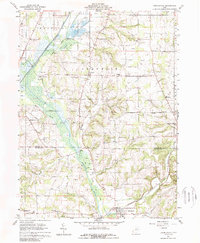 Holmesville 1961 topographic map thumbnail