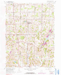 Homeworth 1960 topographic map thumbnail