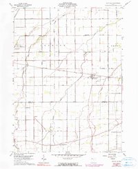 Hoytville 1960 topographic map thumbnail