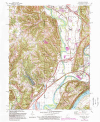 Hooven 1981 topographic map thumbnail