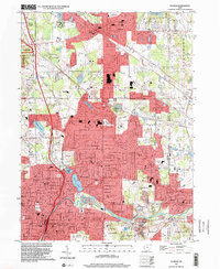 Hudson 1994 topographic map thumbnail