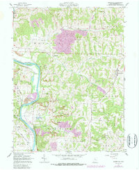 Adamsville 1962 topographic map thumbnail