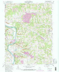Adamsville 1962 topographic map thumbnail
