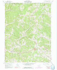 Allensville 1961 topographic map thumbnail