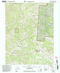 Allensville 2002 topographic map thumbnail