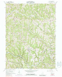 Antioch 1960 topographic map preview