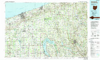 Ashtabula 1986 topographic map thumbnail