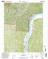 Athalia 2002 topographic map thumbnail