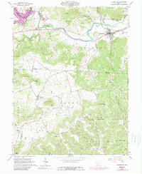 Bainbridge 1961 topographic map thumbnail