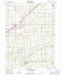 Beaverdam 1961 topographic map thumbnail