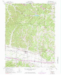Beaver 1961 topographic map thumbnail
