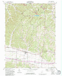 Beaver 1961 topographic map thumbnail