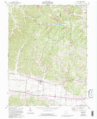 Beaver 1961 topographic map thumbnail