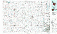 Bellefontaine 1986 topographic map thumbnail