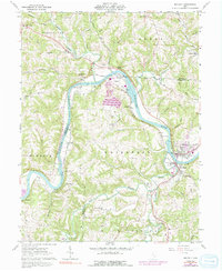 Beverly 1961 topographic map preview
