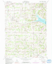 Blooming Grove 1961 topographic map thumbnail