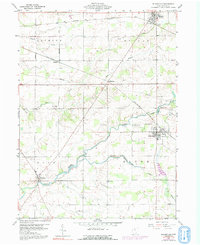 Bloomville 1960 topographic map preview
